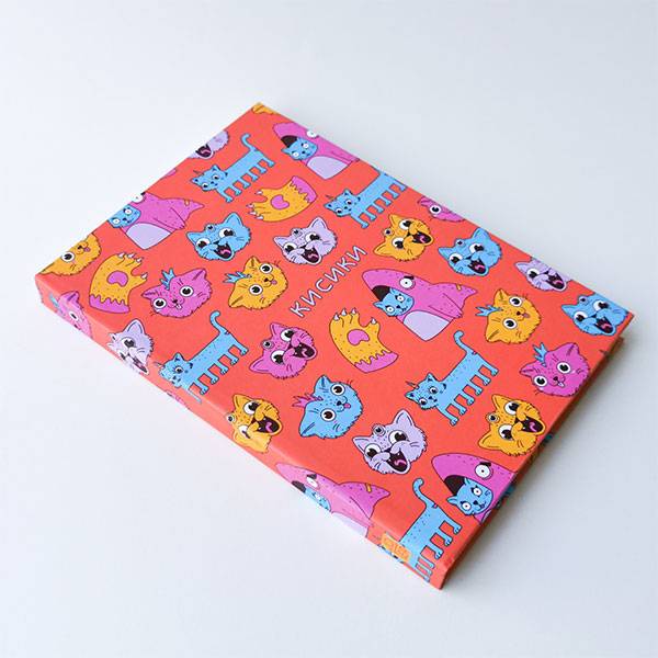 Скетчбук в твердой обложке Jotter Кисики