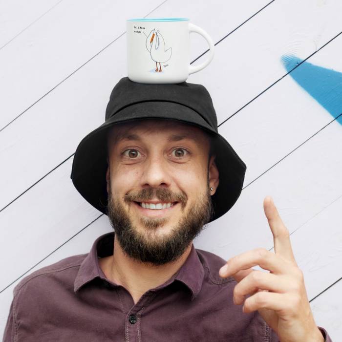 Чашка Gifty Гусь Все бабы козлы