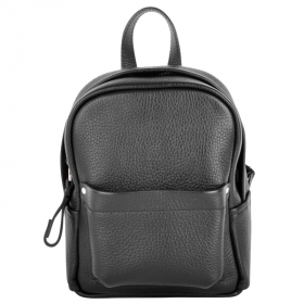 Рюкзак из кожи JIZUZ Carbon Mini Black