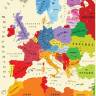Скретч-карта Европы Галопом по Европам