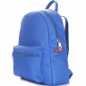 Рюкзак жіночий з екокожі Poolparty XS Синій