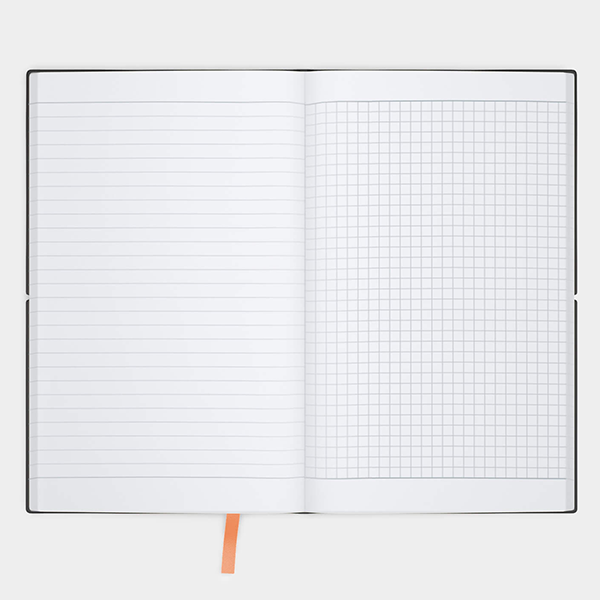 Двосторонній Блокнот Duo A5 Салатовий /Помаранчевий