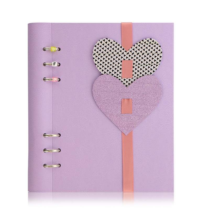 Органайзер с Набором для Кастомизации Filofax CLIPBOOK A5 Classic Pastels Orchid