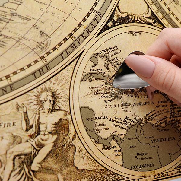 Скретч карта мира My Map Special edition ENG в тубусе