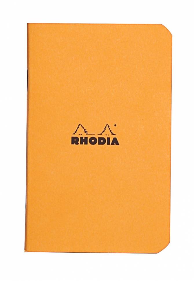 Блокнот Rhodia Pad Оранжевый, клетка, 7,5х12 см