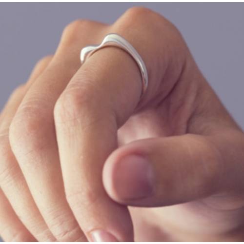 Кільце зі срібла Côte & Jeunot La bocca