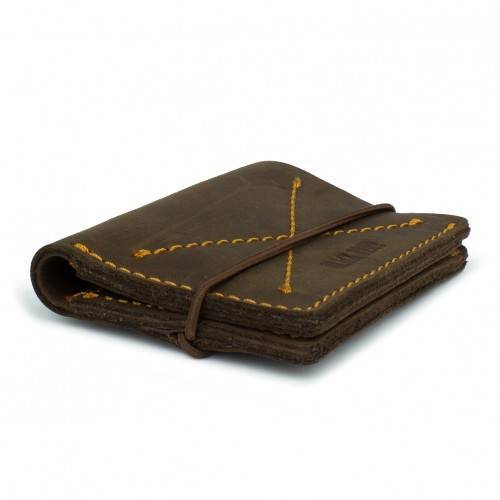 Кошелек-портмоне на резинке Black Brier Коричневый