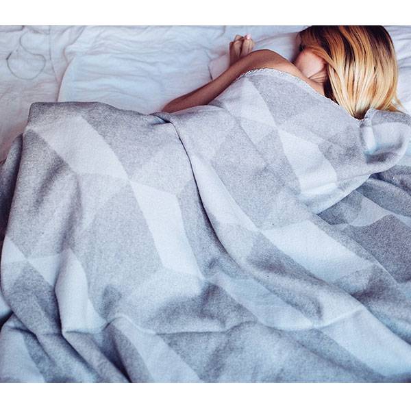 Плед из хлопка Woolkrafts Blocks 140х200 см