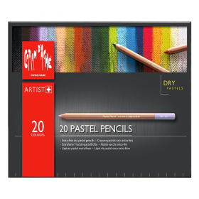 Набір Пастельних Сухих олівців Caran d&#39;Ache Artist 20 кольорів