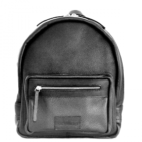 Женский кожаный рюкзак AV2 Черный (P516)
