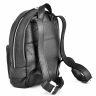 Женский кожаный рюкзак AV2 Черный (P516)
