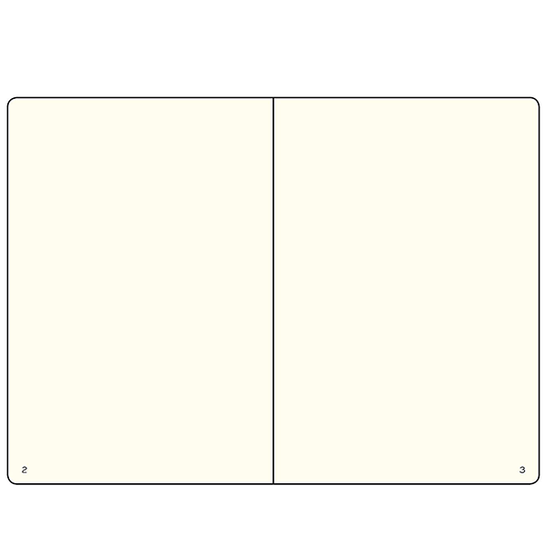 Средний блокнот Leuchtturm1917 JottBook Золотой Чистые листы 2 шт (355531)