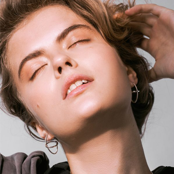 Серьги из серебра Côte & Jeunot Space Большие