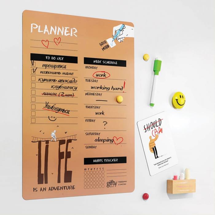 Магнитный планер Gifty Good Mood