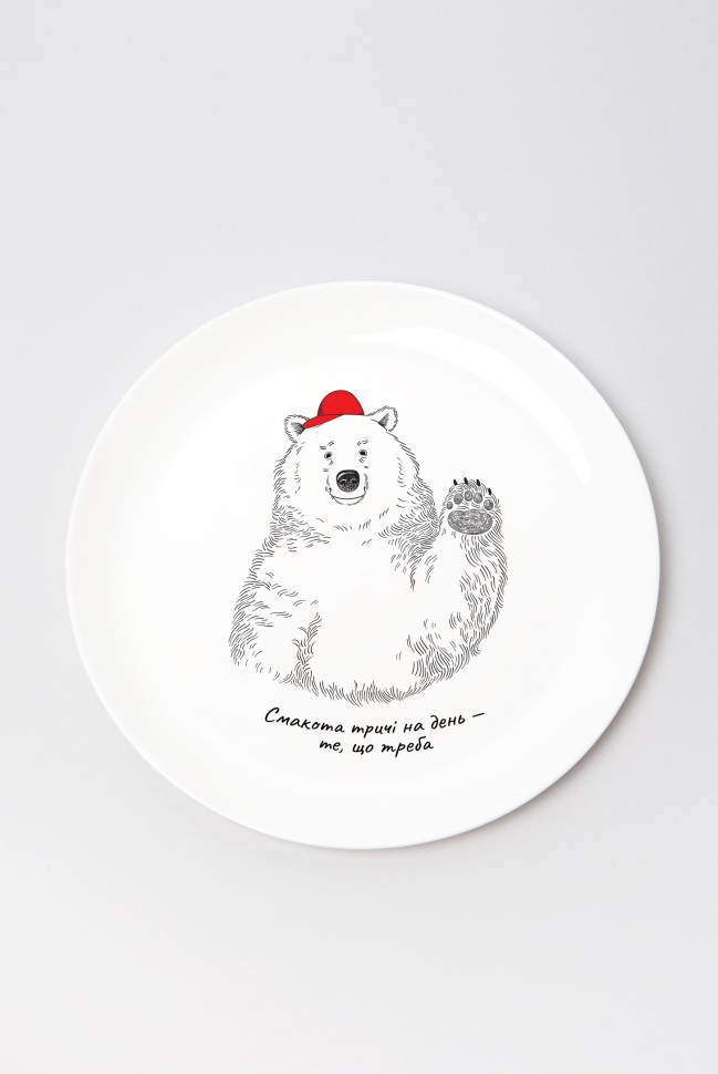 Тарелка Orner Мишка - гурман