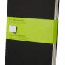 Средняя тетрадь (3 шт) Moleskine Cahier черная Чистые листы
