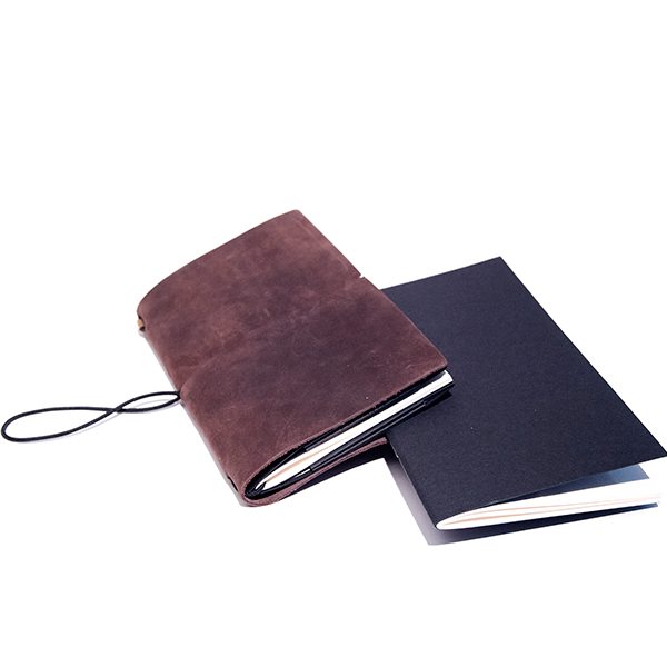 Блокнот из кожи Octopus со сменными блоками