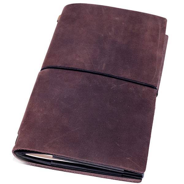 Блокнот из кожи Octopus со сменными блоками