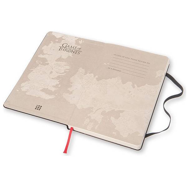 Средний блокнот Moleskine Game of Thrones Чистые листы