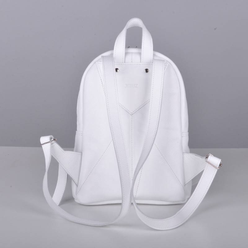 Рюкзак из кожи Jizuz Pilot S White Plus