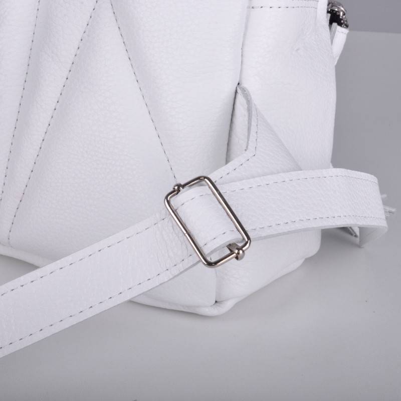 Рюкзак из кожи Jizuz Pilot S White Plus