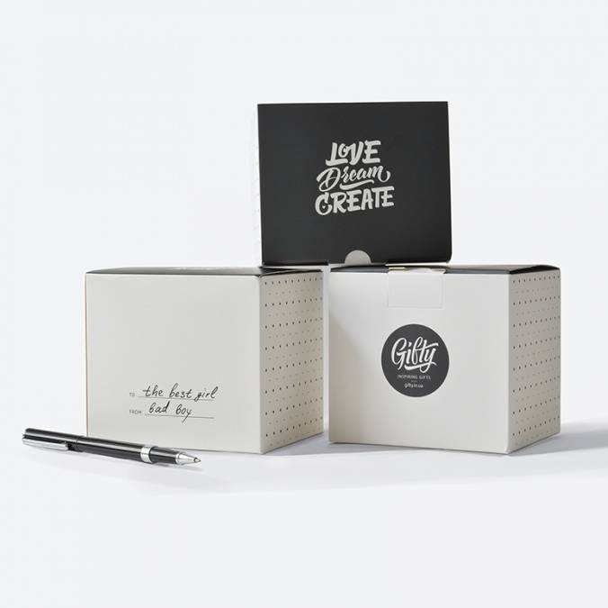 Gifty Чашка с мелом Keep Moving Yellow 320 мл