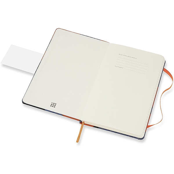 Средний блокнот Moleskine Blend Твердая обложка Оранжевый камуфляж Линия