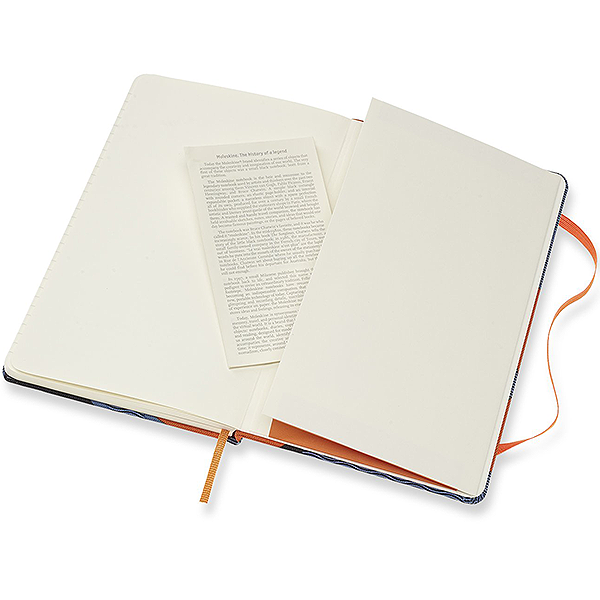 Средний блокнот Moleskine Blend Твердая обложка Оранжевый камуфляж Линия