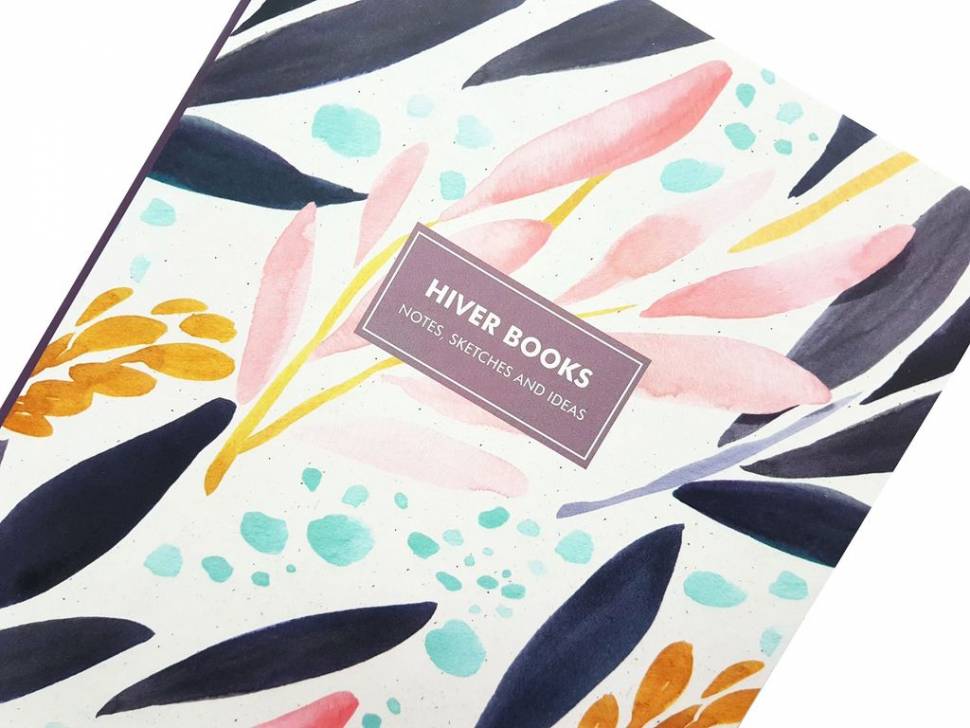 Скетчбук Hiver Books Leaf А5 (144 стор)