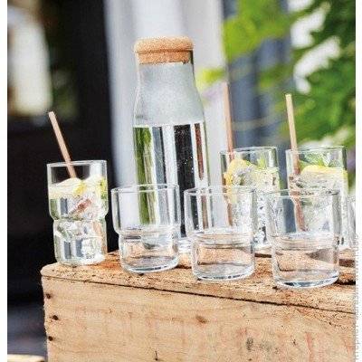 Бутылка Luminarc Funambule c крышкой 1 л Бутылка Luminarc Funambule c крышкой 1 л