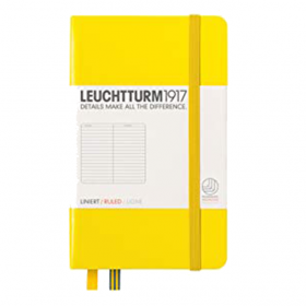 Блокнот Leuchtturm1917 Карманный Желтый Линия (344794)