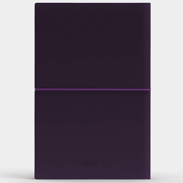 Двосторонній Блокнот Duo A5 Рожевий /Фіолетовий