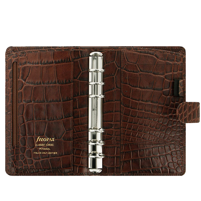 Органайзер Filofax Classic Croc Personal Chestnut (026016)