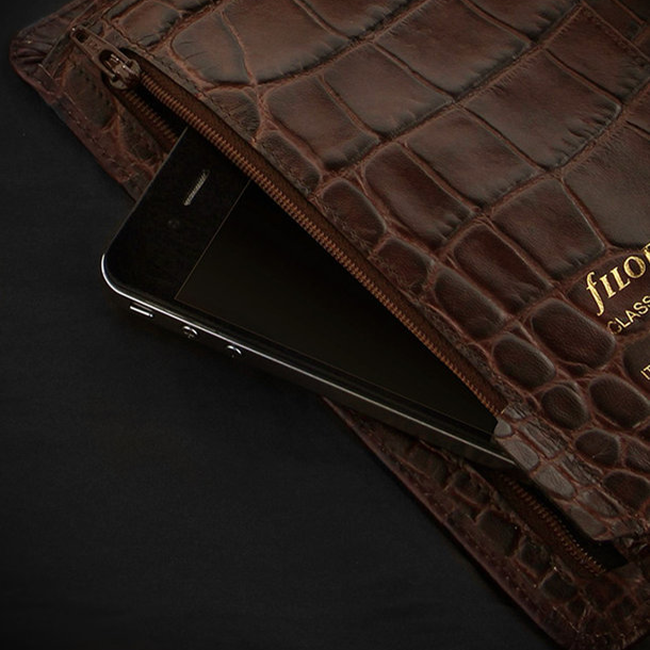Органайзер Filofax Classic Croc Personal Chestnut (026016)