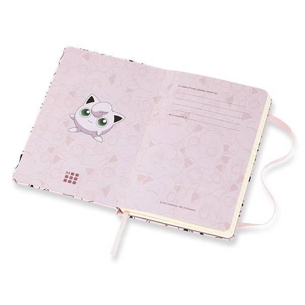 Карманный блокнот Moleskine Pokemon Розовый Линия
