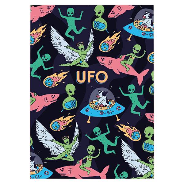 Скетчбук на пружині Jotter UFO