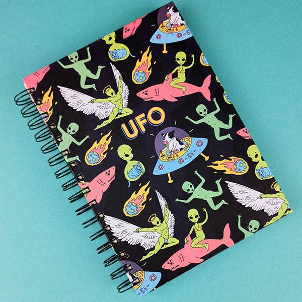 Скетчбук на пружині Jotter UFO