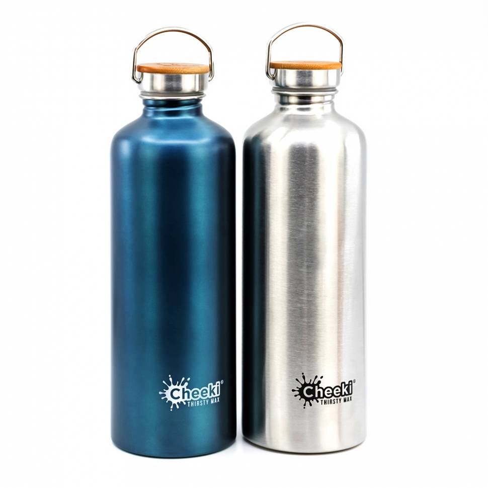 Фляга Cheeki Thirsty Max 1,6 литра Silver
