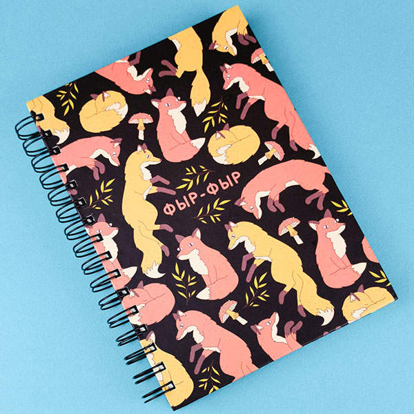 Скетчбук на пружине Jotter Фыр-фыр