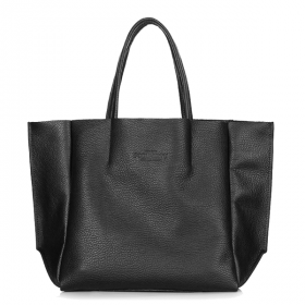 Шкіряна жіноча сумка Soho Mini Чорна