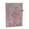 Кишеньковий блокнот Paperblanks Срібна філігрань Рожевий Чисті аркуші