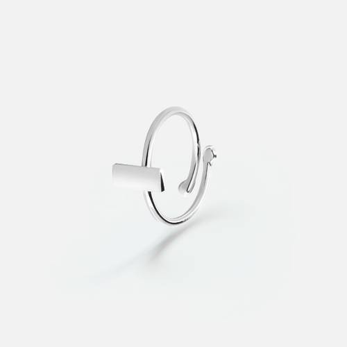 Кільце на фалангу зі срібла Cote & Jeunot L