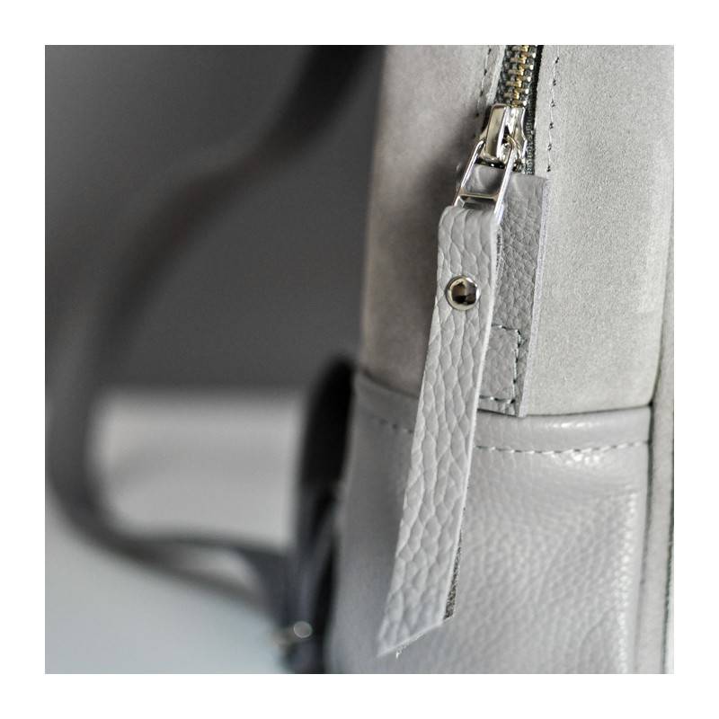 Рюкзак зі шкіри JIZUZ Sport Ligt Grey