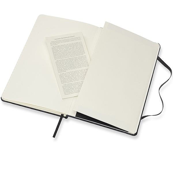 Средний блокнот Moleskine Blend Твердая обложка Черный камуфляж Линия