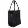 Кожаная женская сумка шоппер 2.0 Dekey Черная