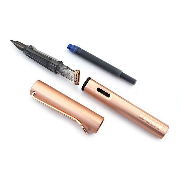 Перьевая ручка Lamy LX Розовое Золото (F)