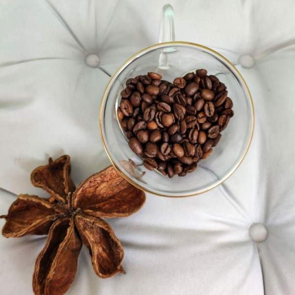 Чашка с двойной стенкой Сердце с Золотой Каемкой 280 мл