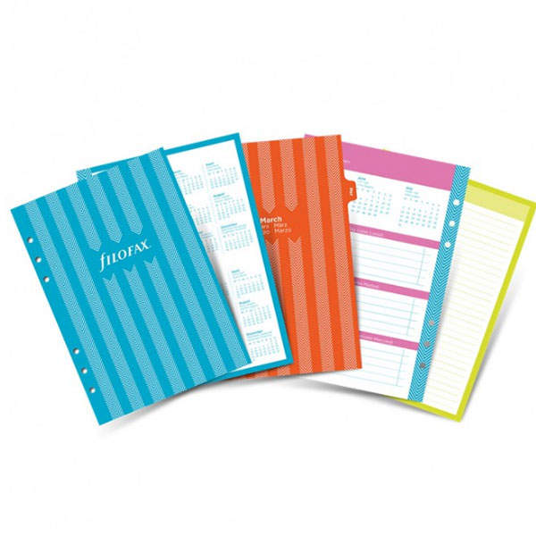 Комплект датувати Бланків Лінії A5 на 2021 рік