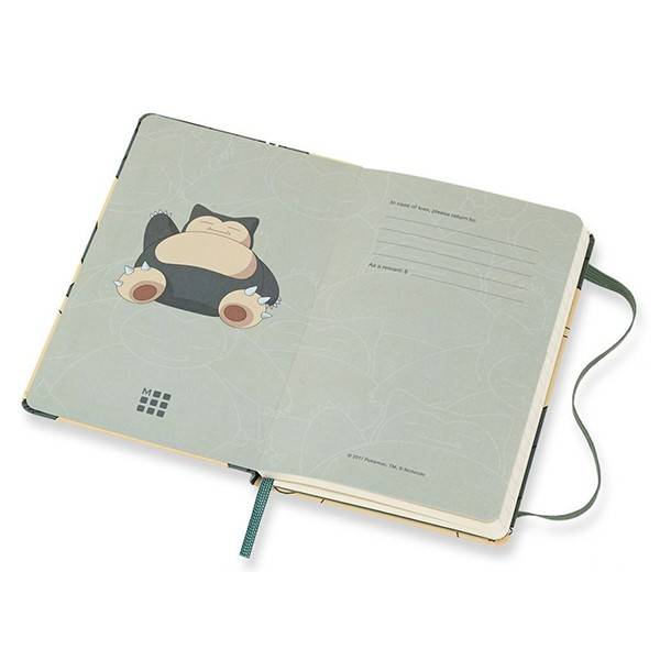 Карманный блокнот Moleskine Pokemon Синий Линия