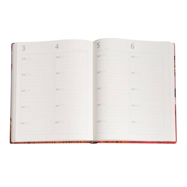 Большой Блокнот на 5 лет Paperblanks Эквинокс Кармин